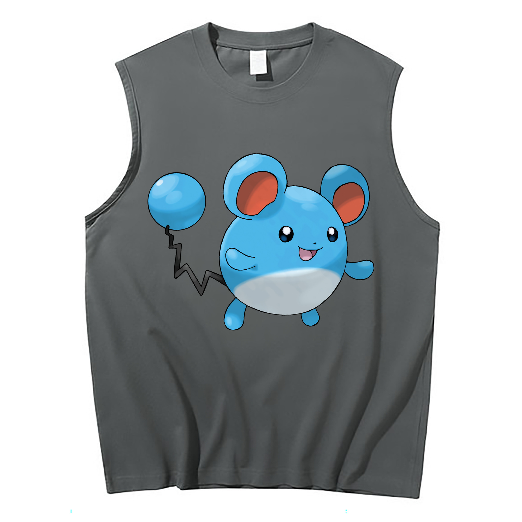 （画像用） ポケットモンスター Pokémon コットン100％タンクトップ（フロントプリント）
